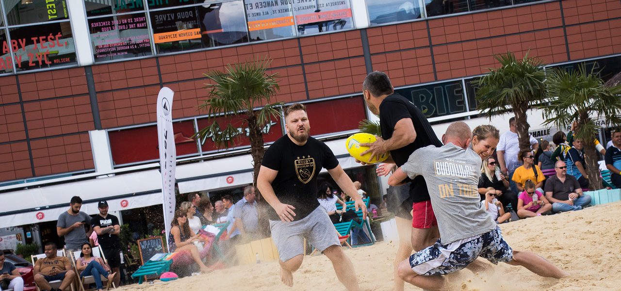 Bierhalle Manufaktura Beach Rugby 2019