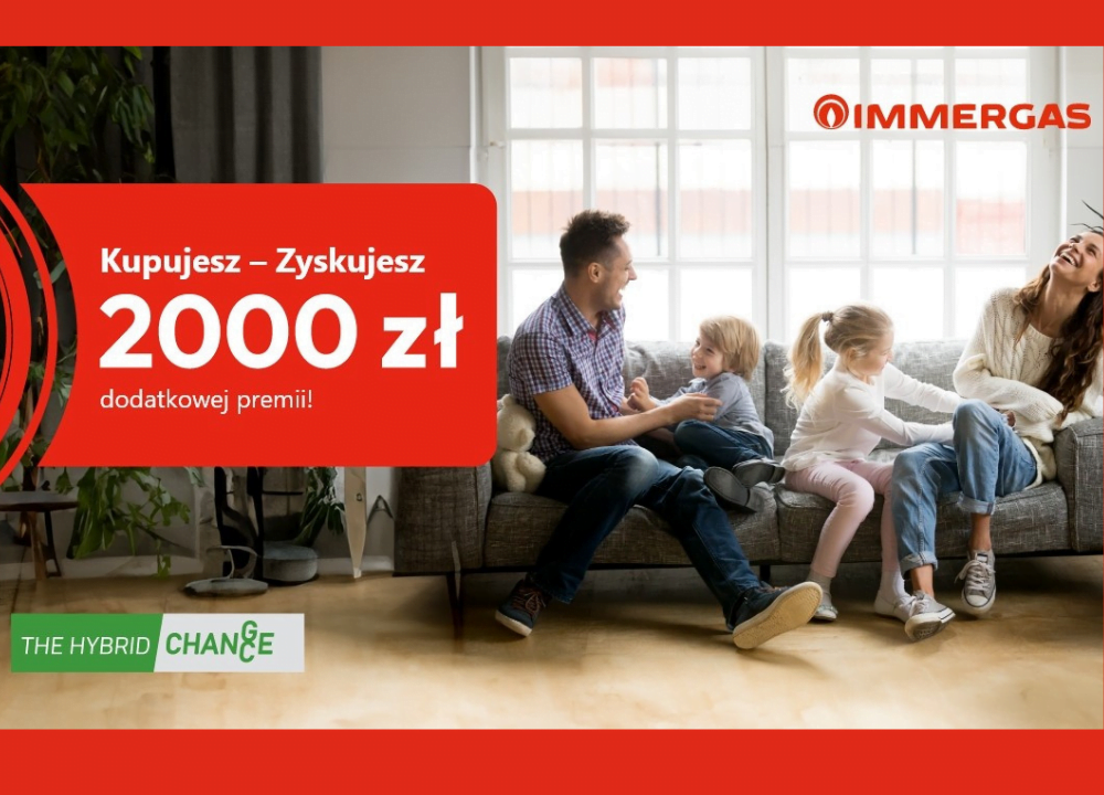 Hybrydowe pompy ciepła. Twoja droga do oszczędności energii i PREMIA 2000 PLN!