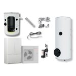 Zestaw z hybrydową pompą ciepła MAGIS COMBO 9 PLUS V2 M250 B50